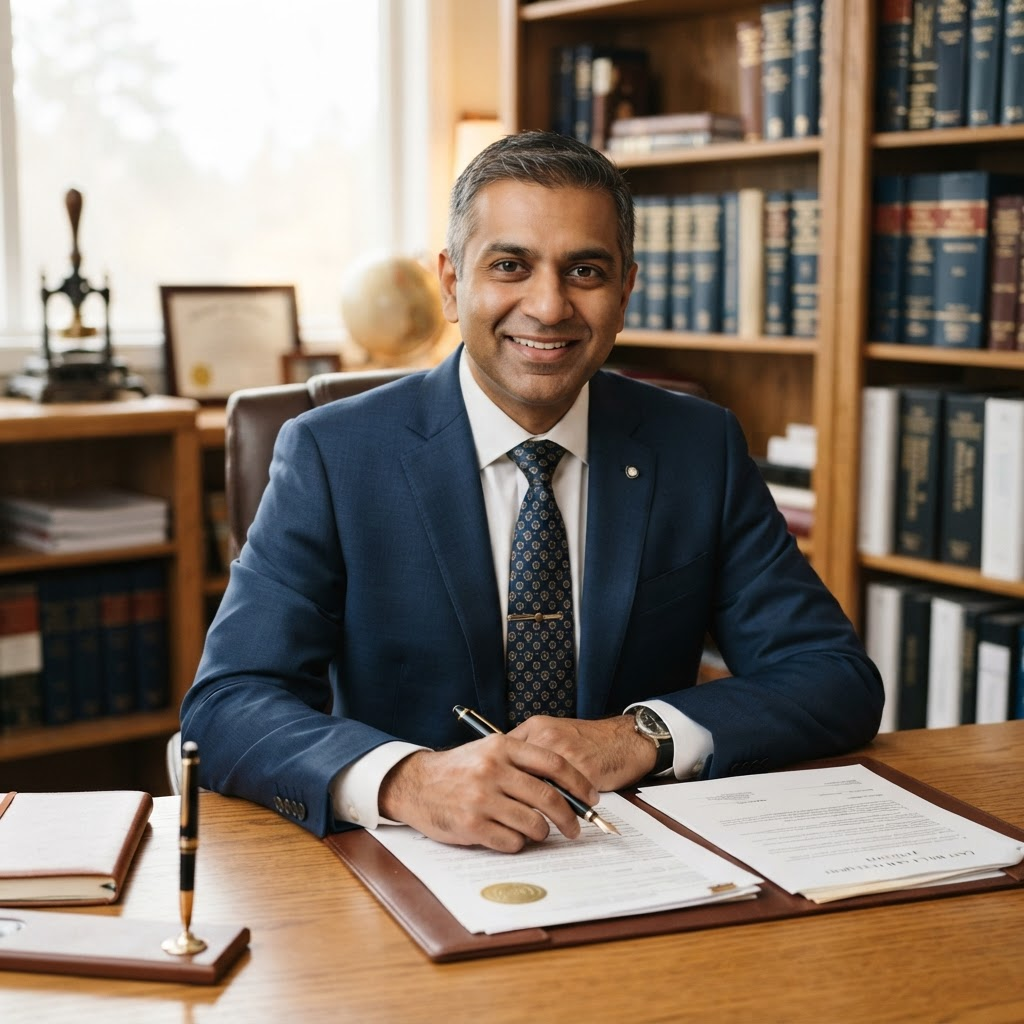 Ken Sagoo, licensed Notary Public and Commissioner of Oaths in Brampton
